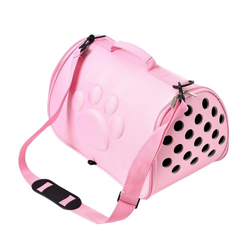 EVA Dogs Cat Folding Pet Carrier Cage Collapsible Puppy Crate Handbag Carrying Bags Pets Supplies Transport Chien Accessories