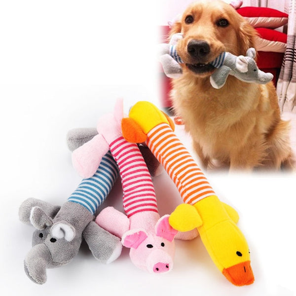Dog Cat Pet Chew Toys Canvas Durability Vocalization Dolls Bite Toys for Dog Accessories Pet Dog Products High Quality Cute